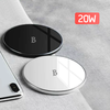Incarcator wireless Bervolo Uno®, Fast Charge 20W, Protectie Supraincalzire, Incarcare rapida Samsung, Huawei, iPhone, LG, alb