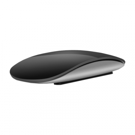 Magic Mouse Premium Bervolo® Uno, Bluetooth 5.0, baterie reincarcabila, touch scroll, negru