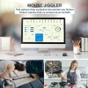 Mouse Jiggler Bervolo®, nedetectabil, simuleaza miscarea cursorului fara driver, lumini Led RGB, buton pornit/oprit