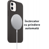 Incarcator magnetic wireless MagSafe Bervolo®️, incarcare rapida 15W, compatibil iPhone 15/14/13/12/11 Pro Max, AirPods Pro, alb