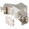 Modul conector STP CAT 7 ecranat keystone metalic, no-tool