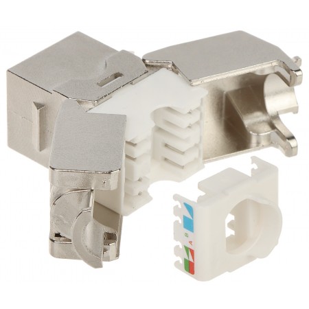 Modul conector STP CAT 7 ecranat keystone metalic, no-tool