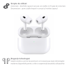 Căști True Wireless Bervolo®️ Vibe Pro2, Carcasă MagSafe, USB-C, Active Noise Cancellation, Bluetooth, Alb