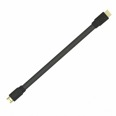 Cablul HDMI Bervolo®️ High-Speed cu Ethernet, E 469776, AWM Style 30V VW-1, negru, 50 cm